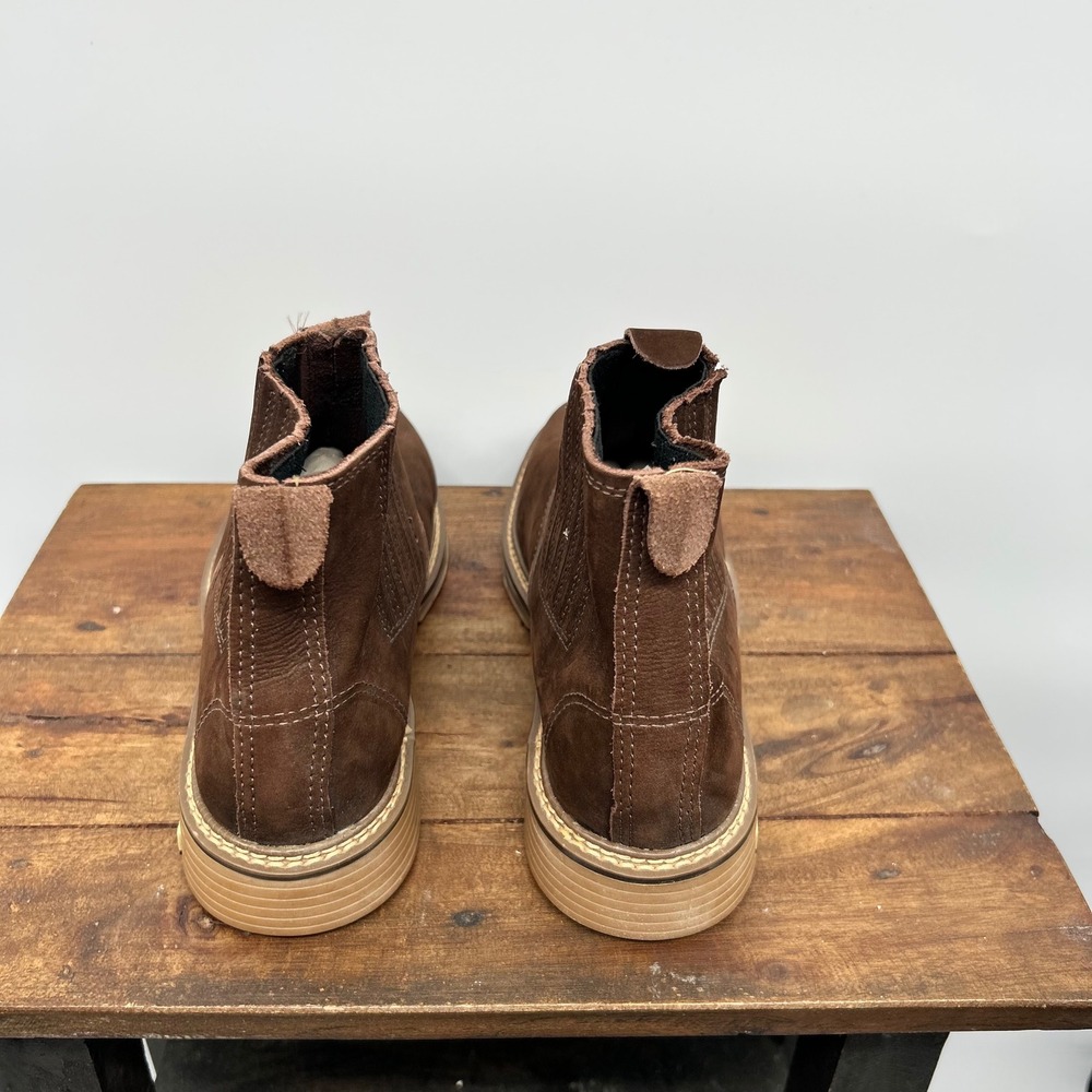 New Holland Agriculture Mens Brown Suede Chelsea Boots Size EUR 42 BRA 40 - Picture 3 of 7